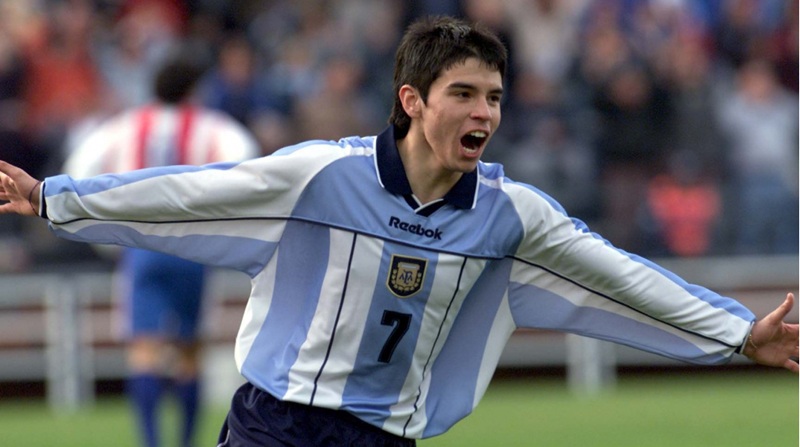 Javier Saviola trong màu áo của tuyển quốc gia