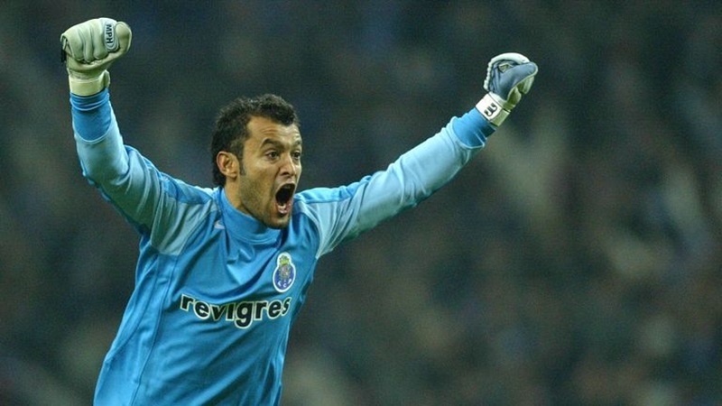 Nuno Espírito Santo khi còn là thủ môn trên sân cỏ