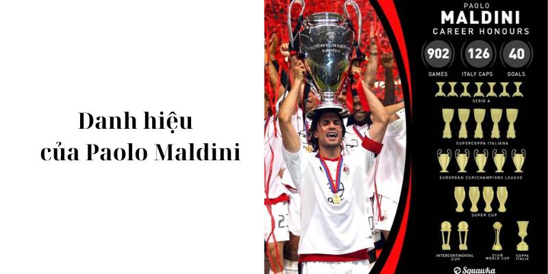 Danh hiệu của Paolo Maldini