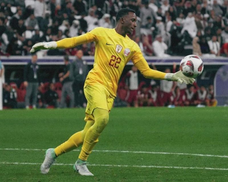 Meshaal Barsham là thủ môn trẻ đầy triển vọng của bóng đá Qatar